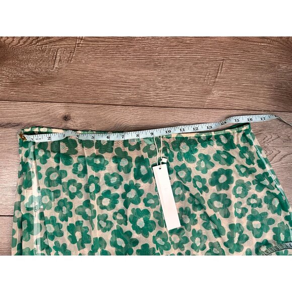 For Love & Lemons Claudia Floral Swim Cover Midi Dress NWT XL - Picture 6 of 7